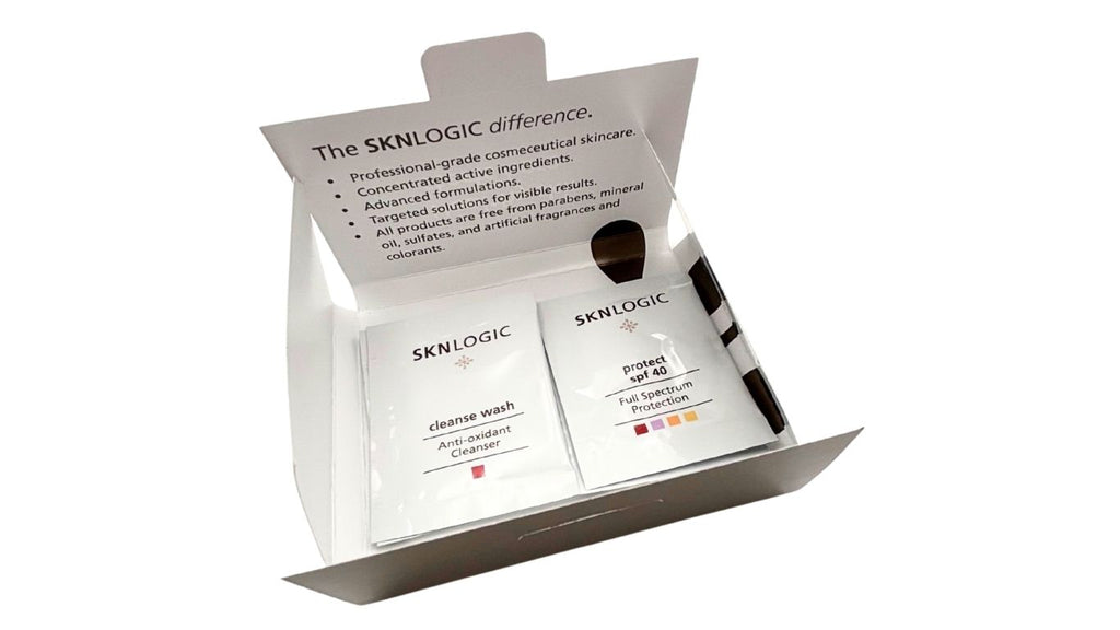 SKNLOGIC Box for Sample Sachets