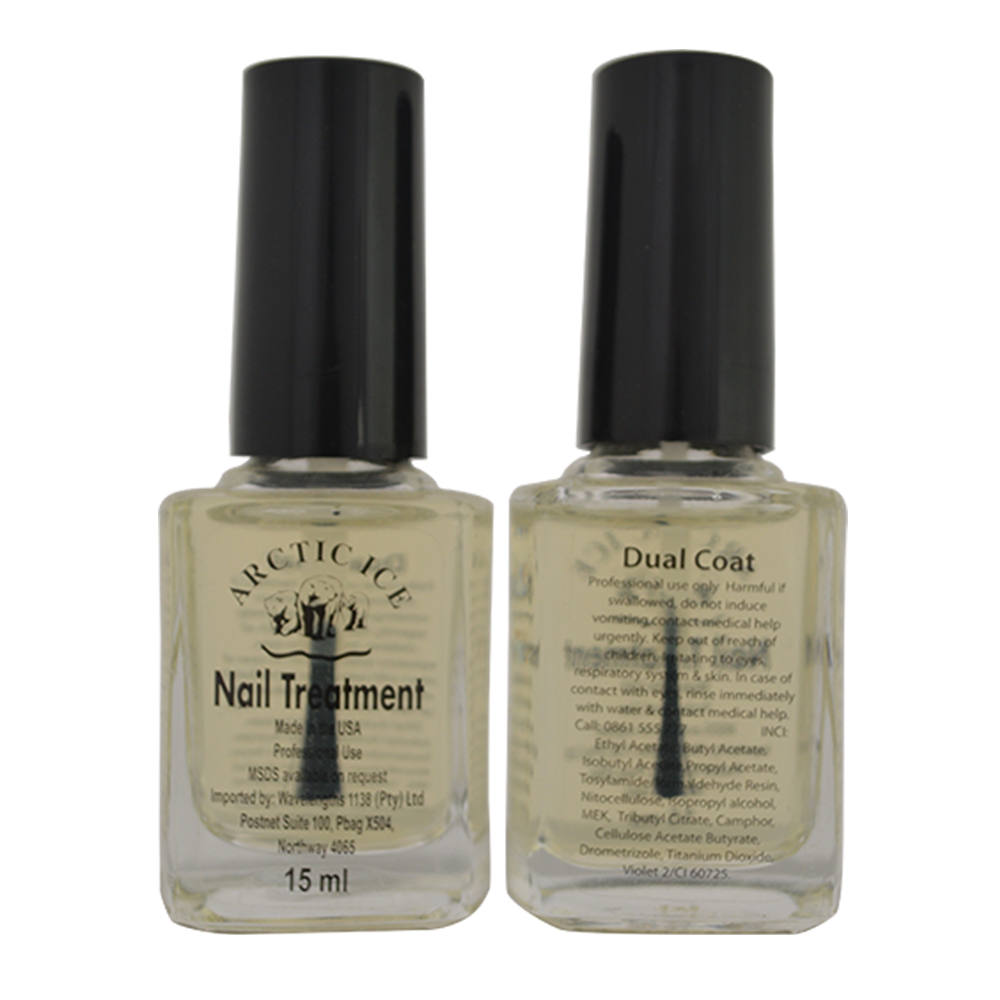 Dual Coat Base & Topcoat 15ml -Arctic Ic