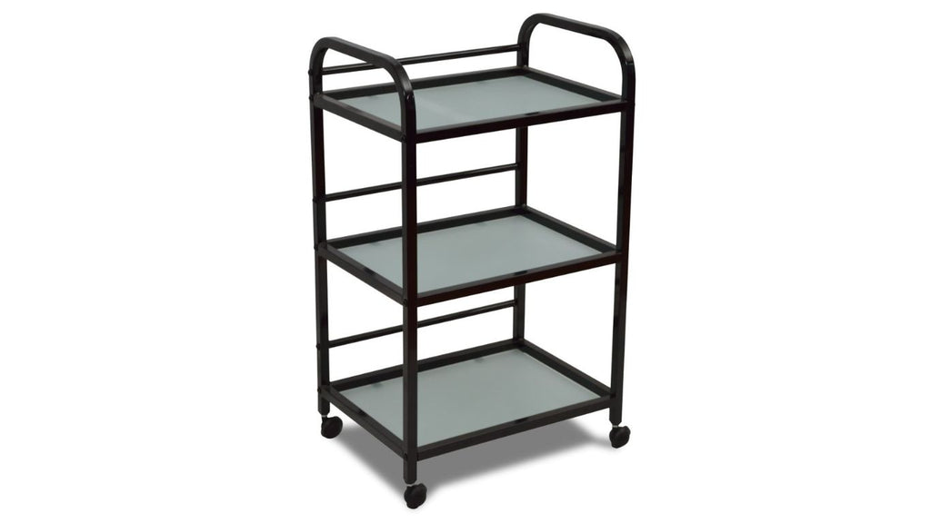 Glass Metal Trolley