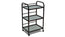 Glass Metal Trolley