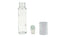 Glass Roller Bottle - Silver Lid 10ml