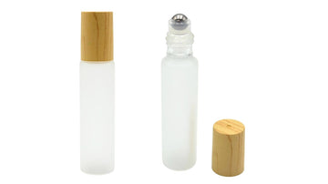 Glass Roller Bottle - Bamboo Lid 10ml