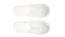 Woven Closed Toe Slippers (6 pairs)