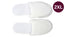 Terry Toweling Slippers - Closed Toe (1 pair)