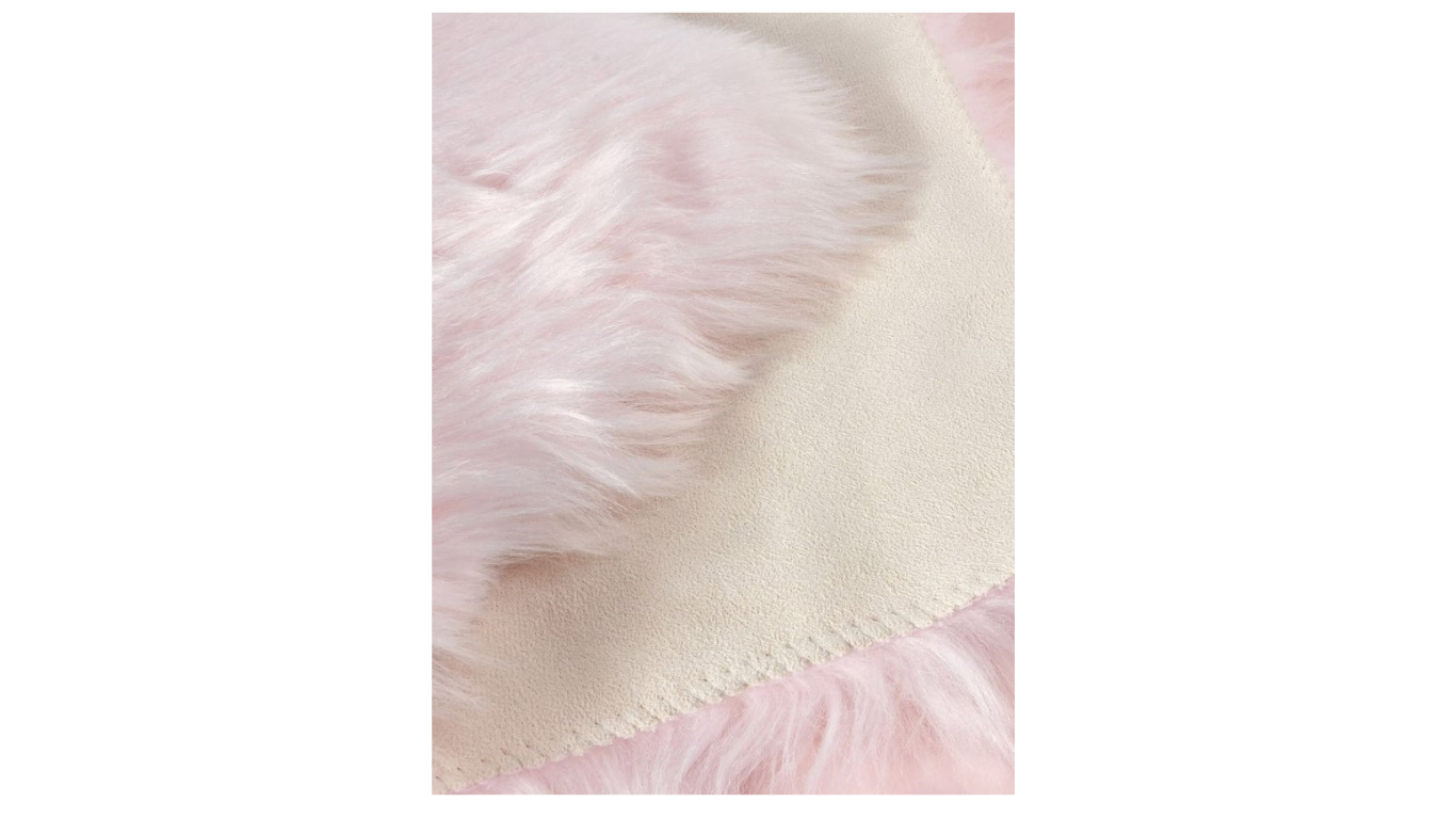 Fluffy Photo Prop - Pink Rectangular