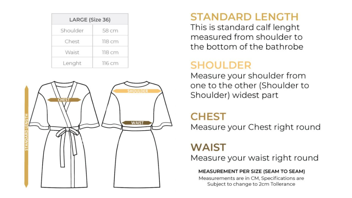 Deluxe Fleece Gown Large