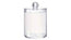 Perspex Round Cosmetic Holder with Lid (small)