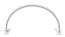 Semi-circle Desktop Lamp White