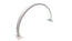 Semi-circle Desktop Lamp White