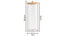 Perspex Round Cotton Pad Holder with Bamboo Lid (large)