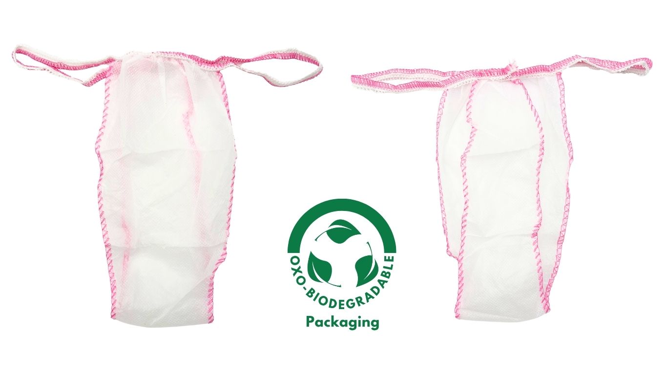 Waxing G-String (biodegradable packaging)