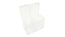 Plastic Nail Wipe Container (empty) 2 compartments