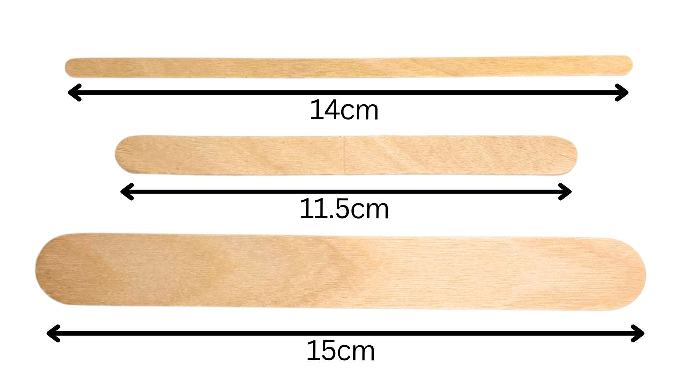 Wooden Spatulas in container