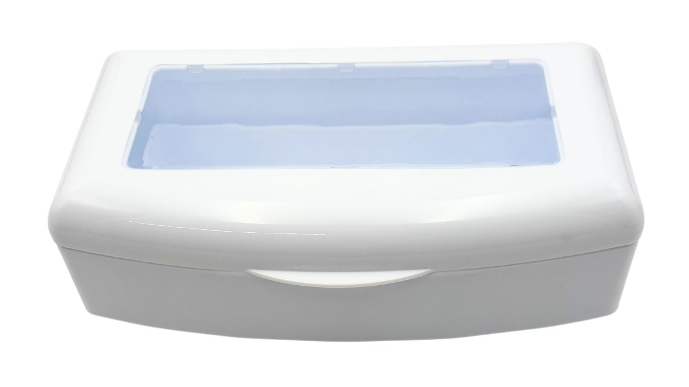 Plastic Sterilizing Tray White