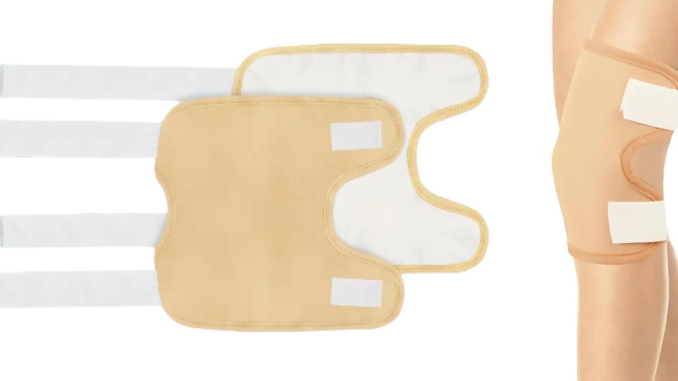 Castor Oil Pack for Knees (2pc)