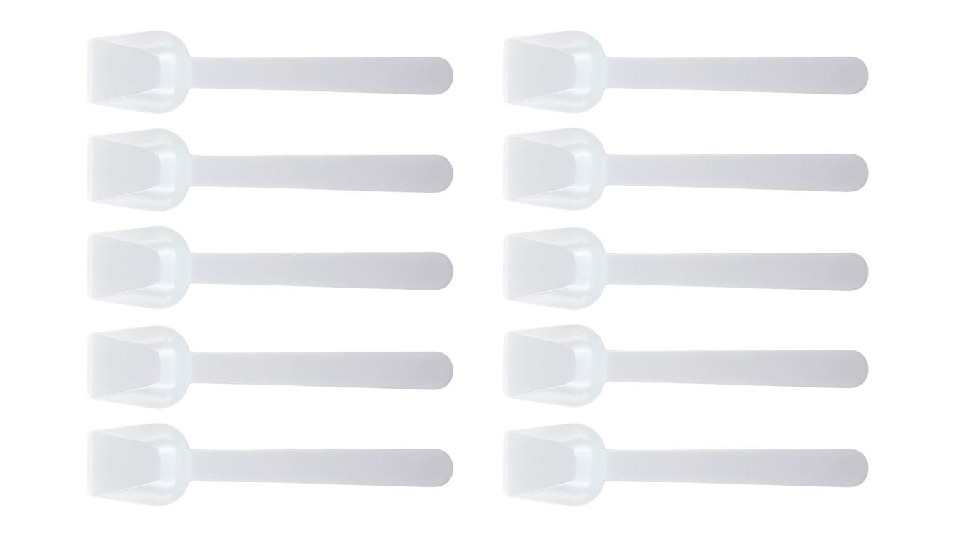 Plastic Spoon Spatulas 10's