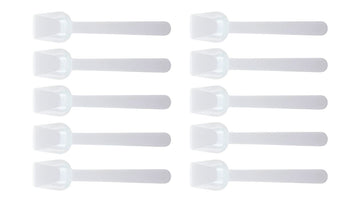 Plastic Spoon Spatulas 10's