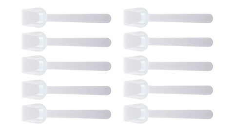 Plastic Spoon Spatulas 10's