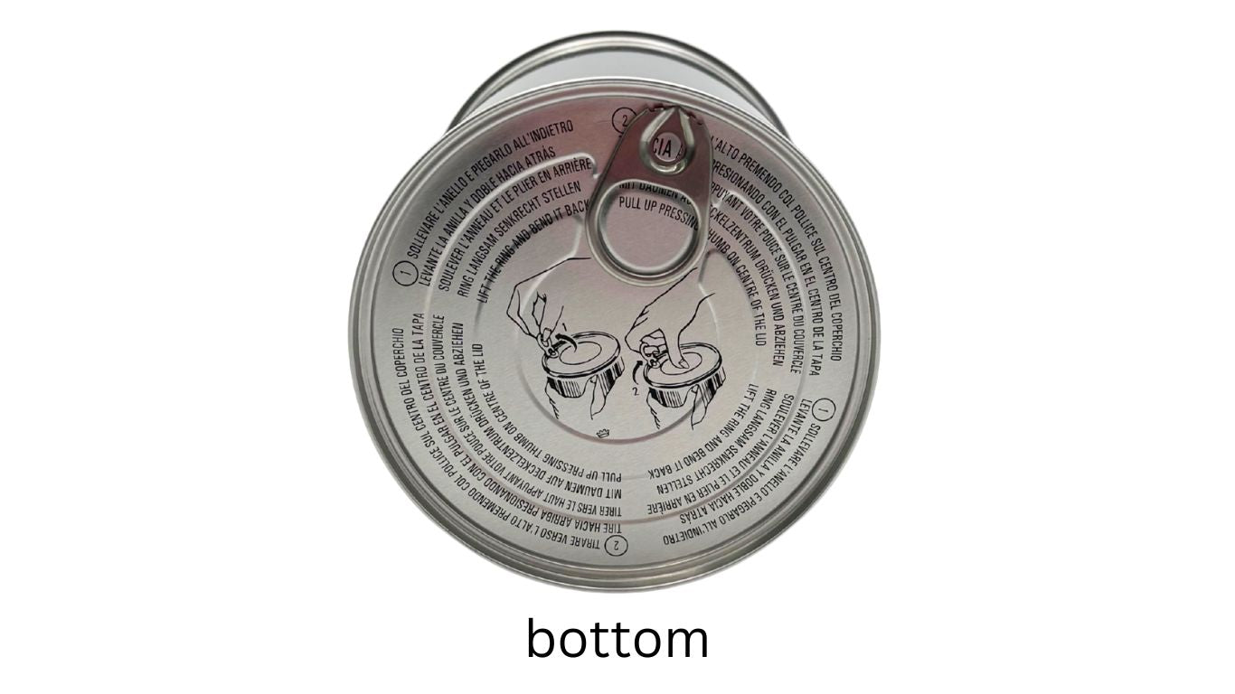 Empty Wax Tin 800g (no lid)