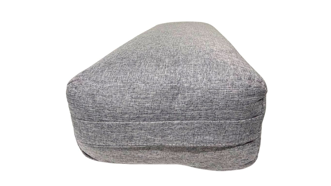 Yoga Bolster Pillow Grey (64x 24 x 13cm)