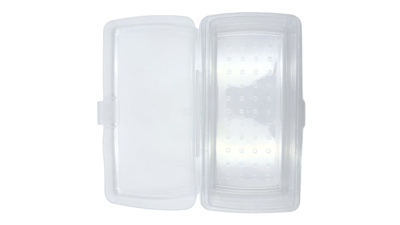 Plastic Sterilizing Tray Clear