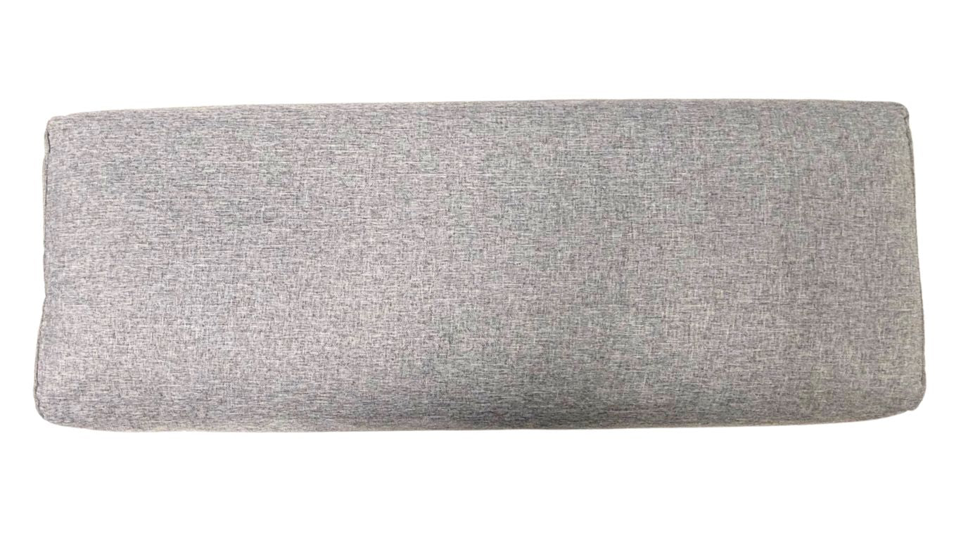Yoga Bolster Pillow Grey (64x 24 x 13cm)