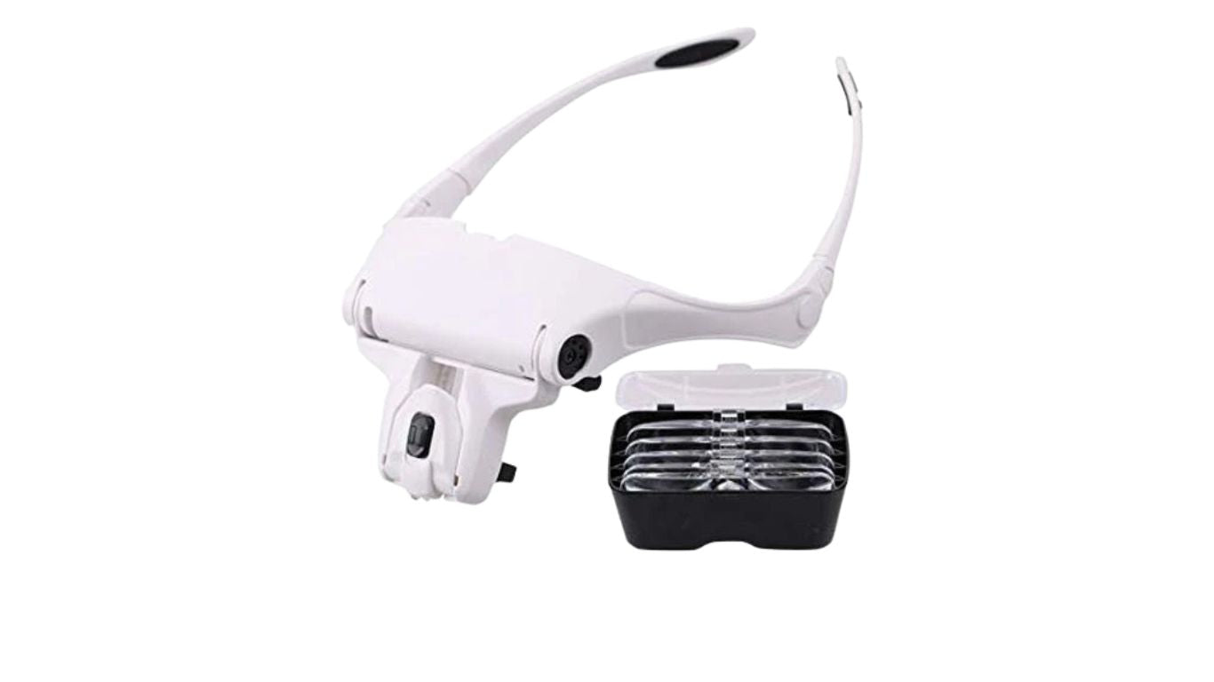 Magnifying LED Headband