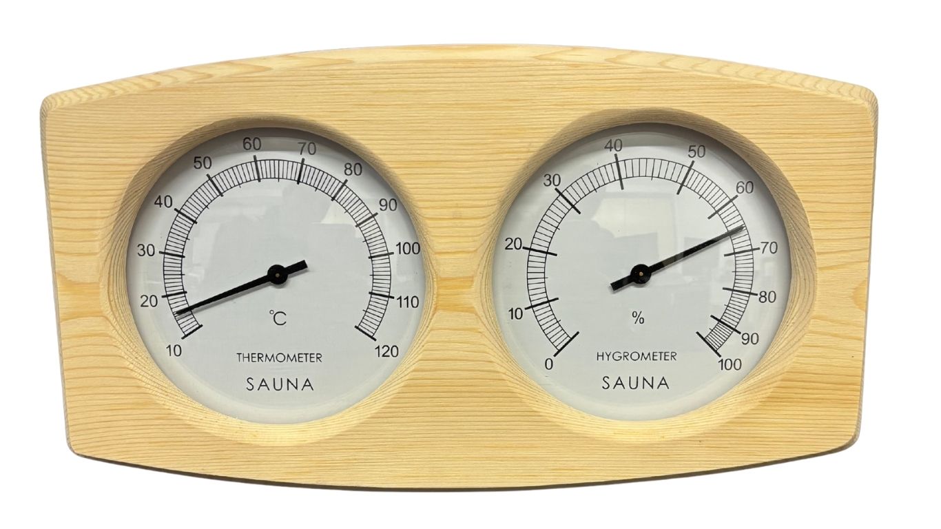 Sauna Thermometer & Hygrometer