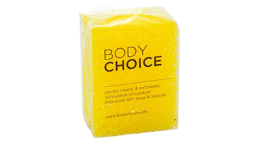 Body Choice Body Sponge Coarse Yellow