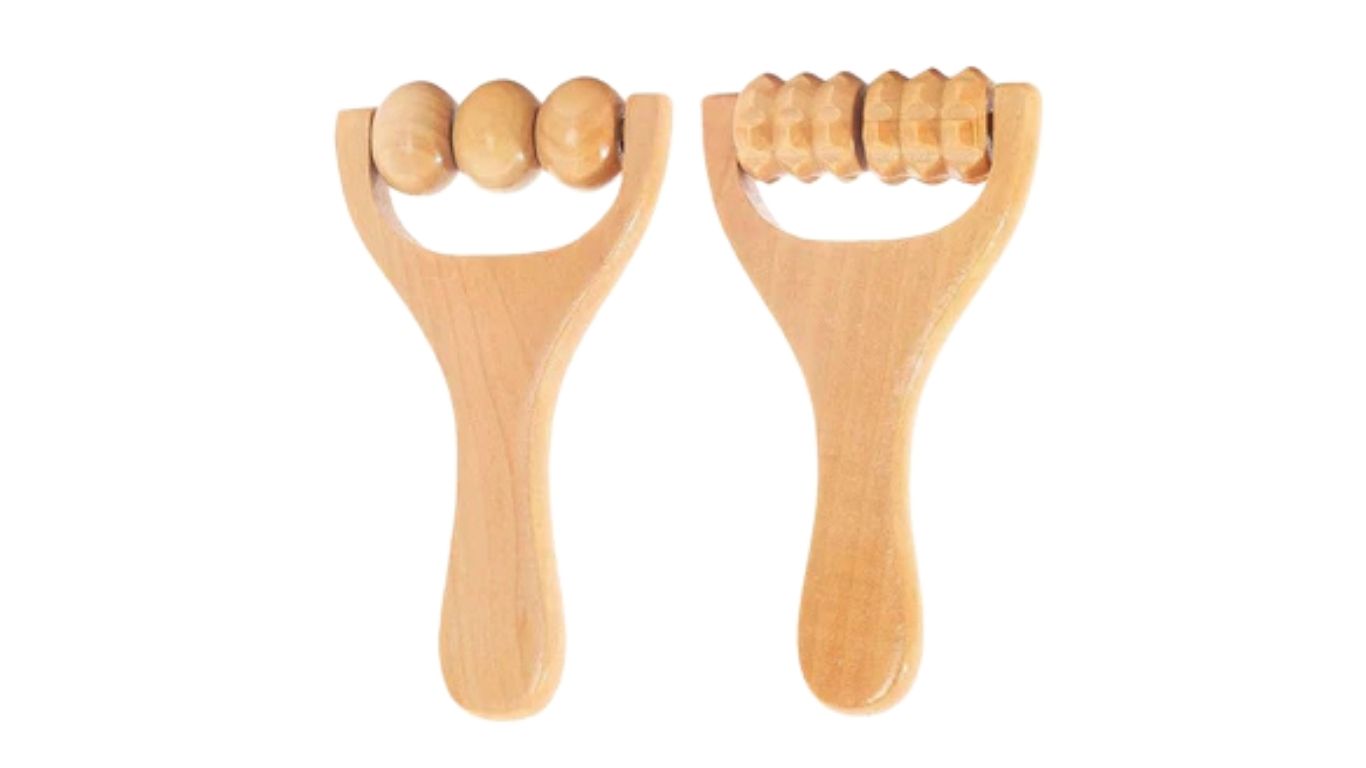 Massage Roller Handheld Wooden