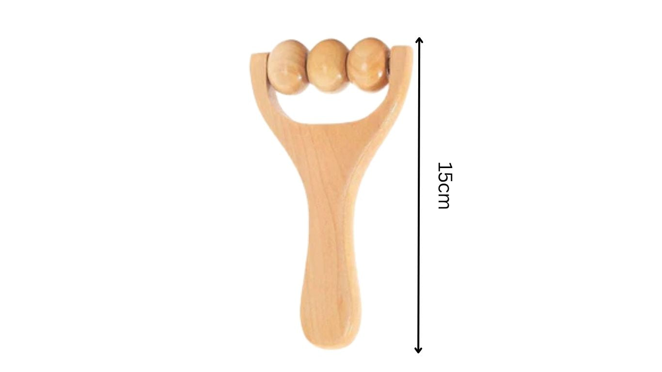 Massage Roller Handheld Wooden