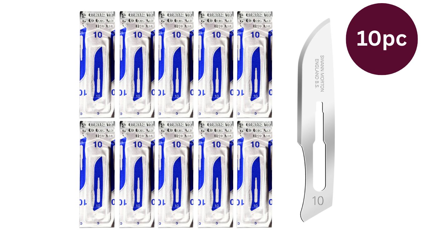 Dermaplane #10 Carbon Sterile Blade