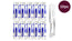 Dermaplane #10R Stainless Steel Sterile Blade 10's