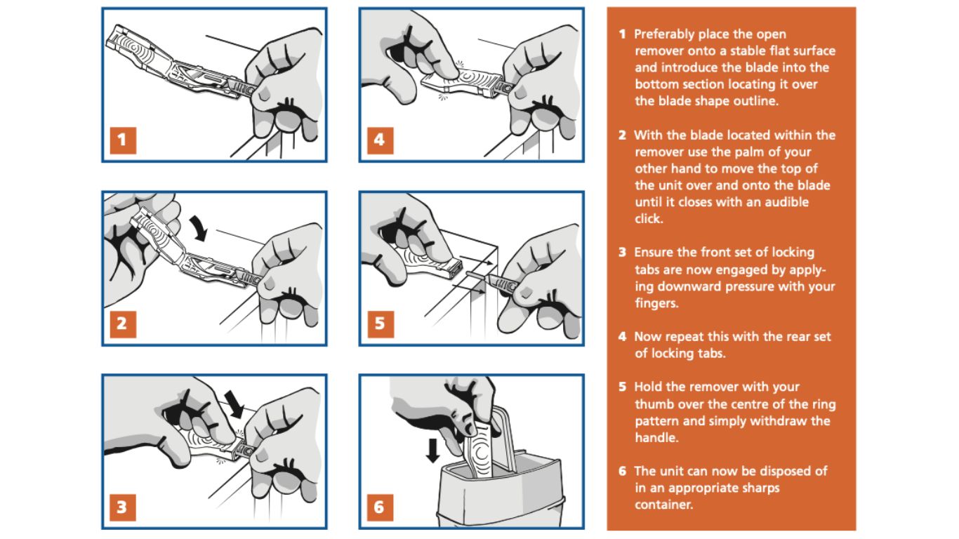Blade Remover for Dermaplaning (single use)