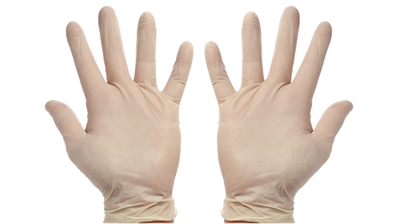 Latex Gloves Powder free 100's