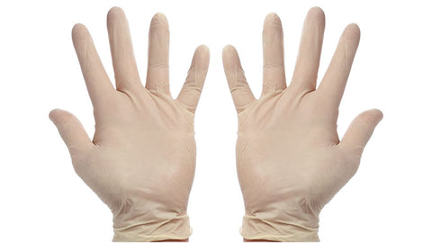 Latex Gloves Powdered 100's