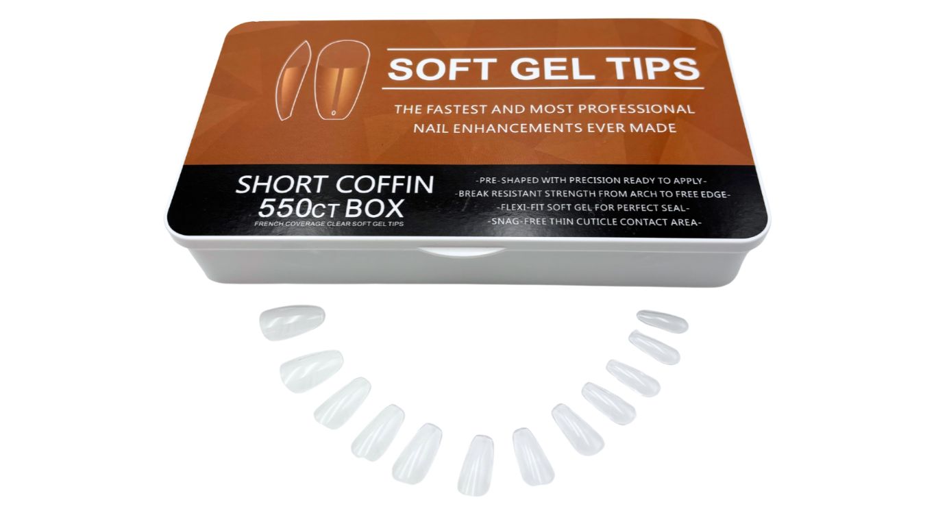 Soft Gel Tips - Full Coverage