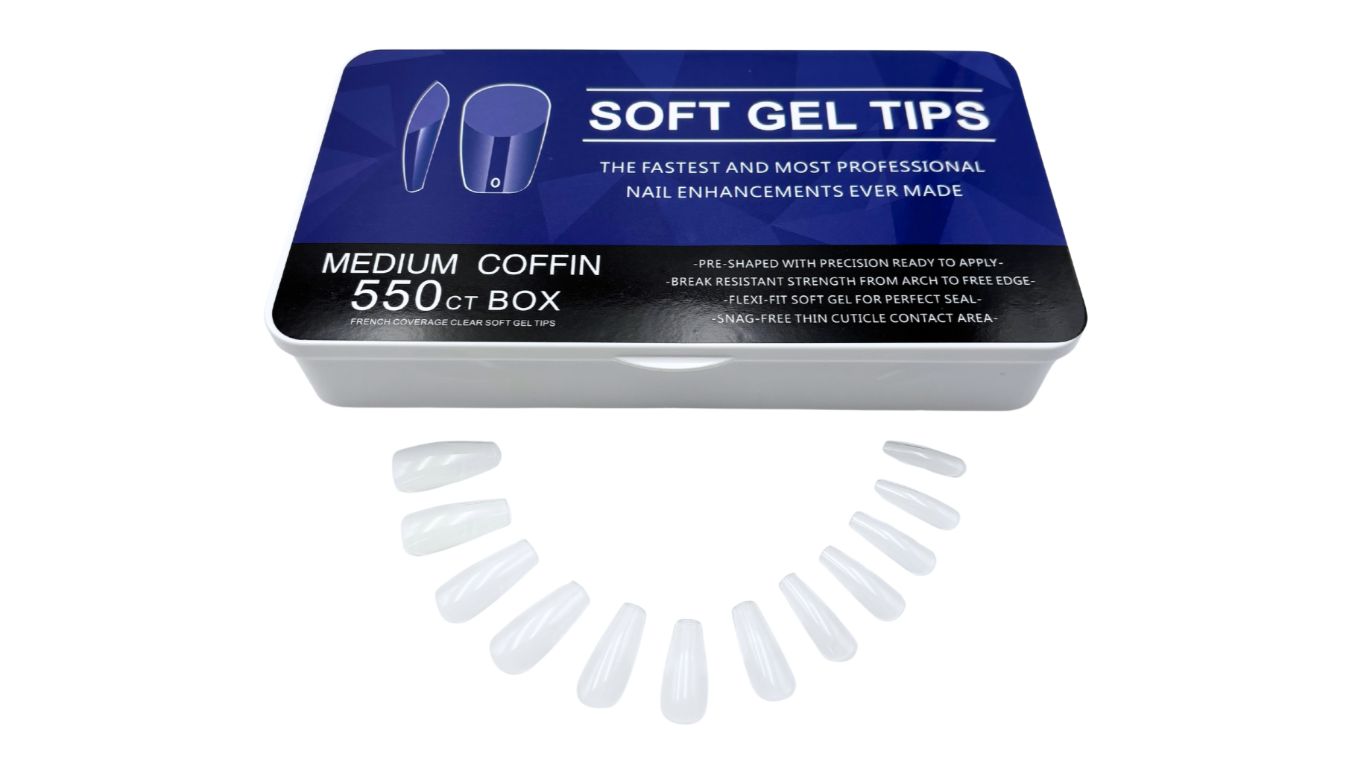 Soft Gel Tips - Full Coverage