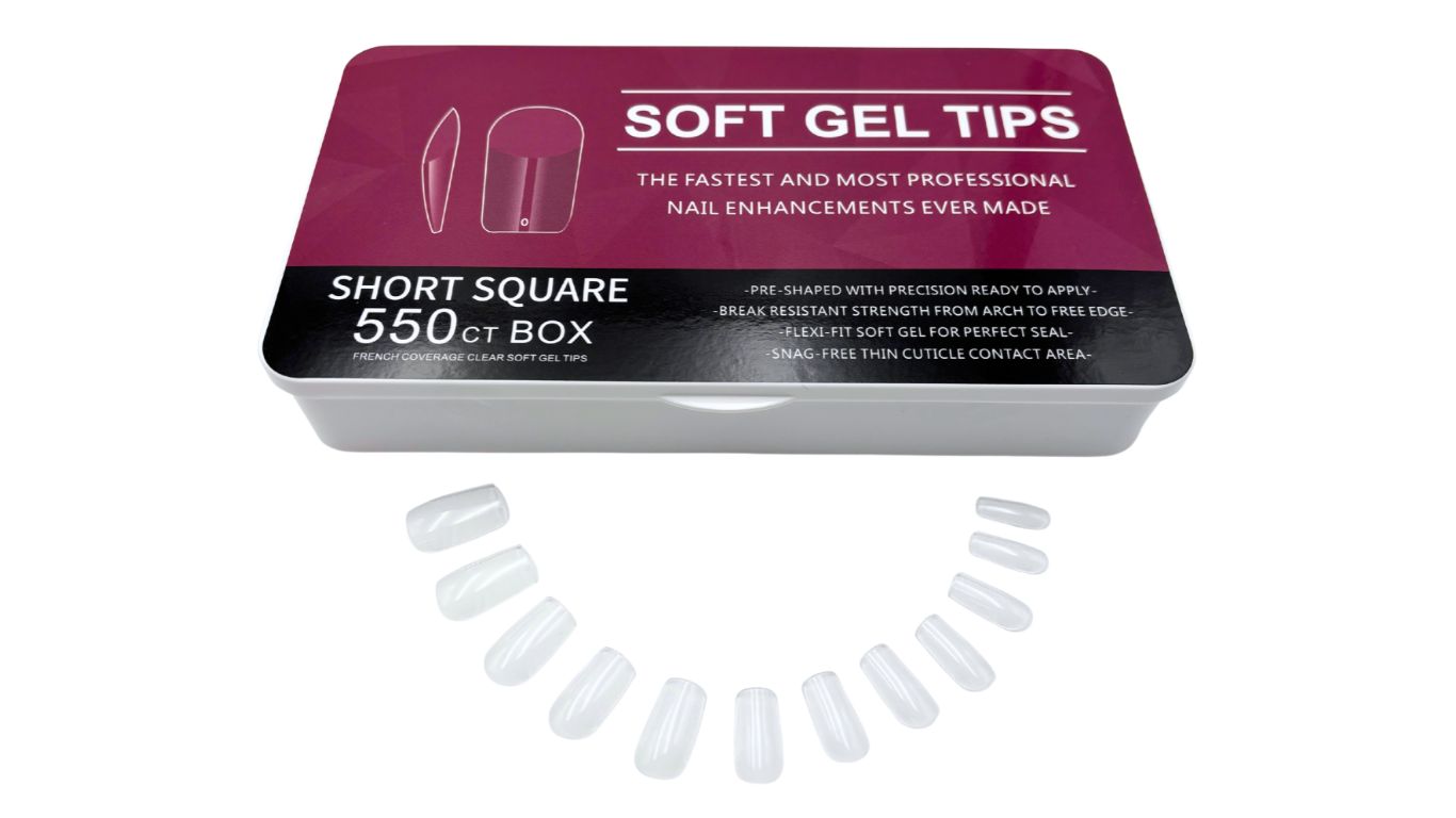Soft Gel Tips - Full Coverage