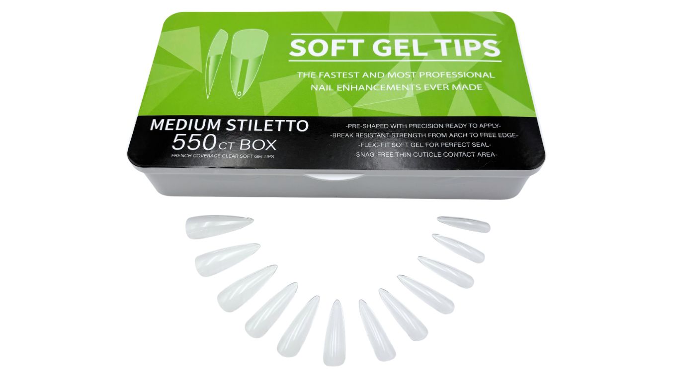 Soft Gel Tips - Full Coverage