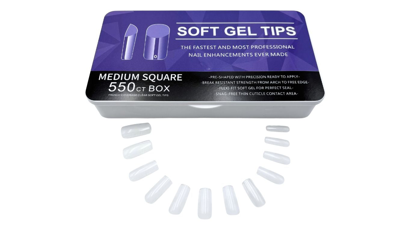Soft Gel Tips - Full Coverage