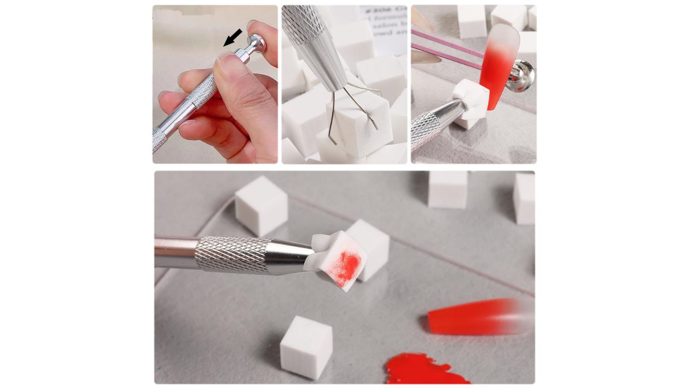 Square Sponges for Ombre & Grab Clip