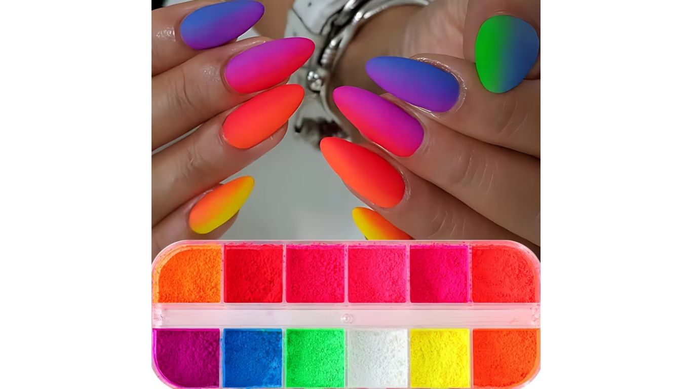 Neon Pigment Powder 12pc