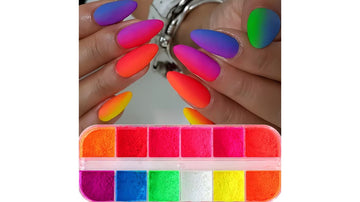 Neon Pigment Powder 12pc