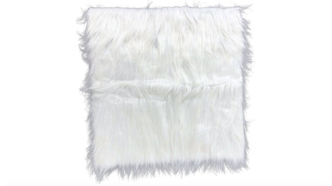 Fluffy Photo Prop - White Square