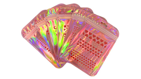 Nail Art Stickers - Valentines Red (random)