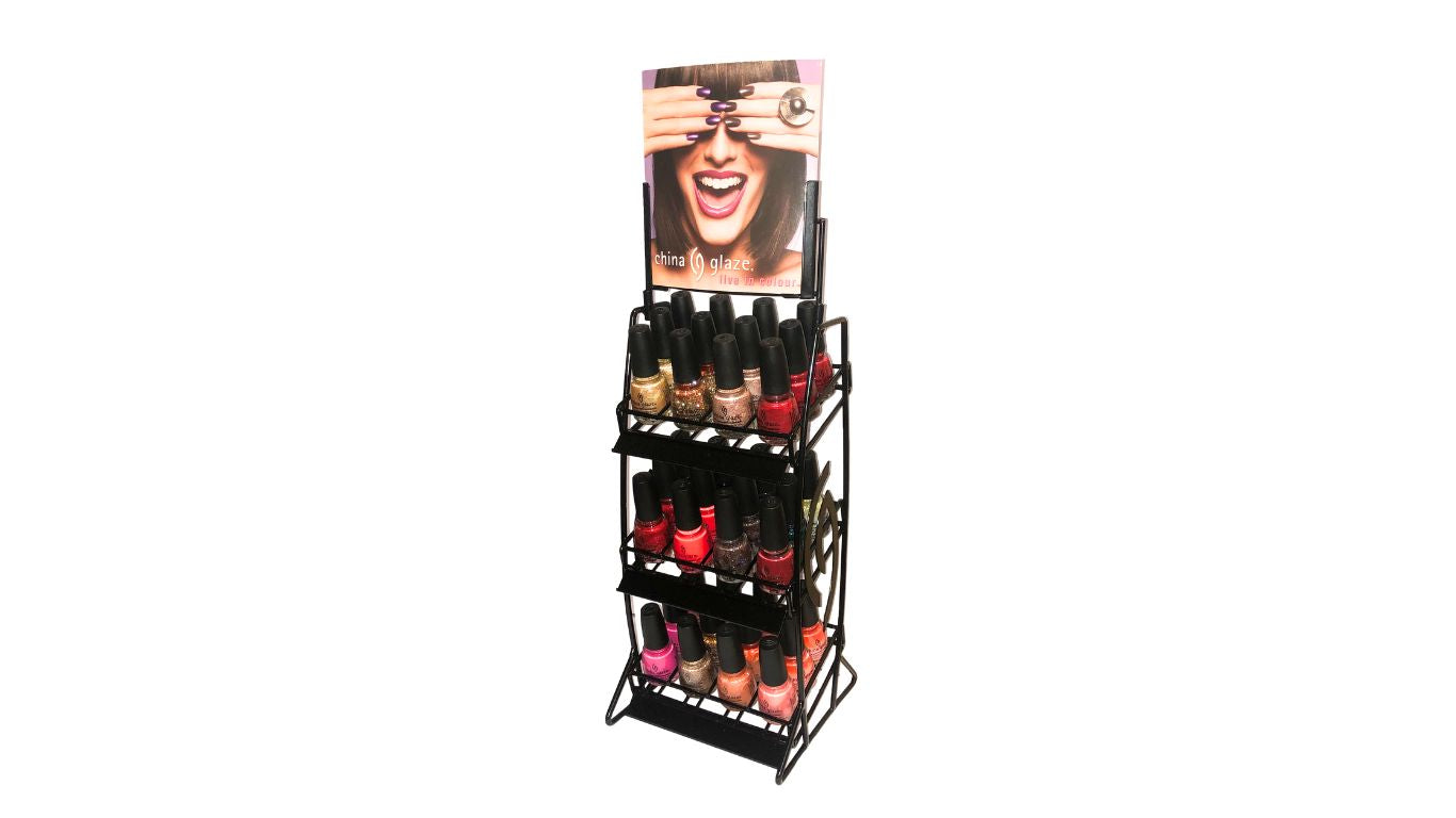 China Glaze Display 36pc