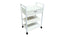 Wooden Metal Trolley with Drawer