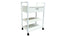 Wooden Metal Trolley with Drawer