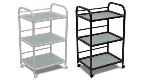 Glass Metal Trolley